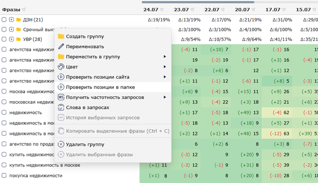Возможность перепроверки запросов и групп
